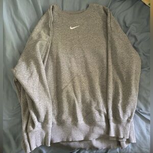 Gray Nike Crewneck